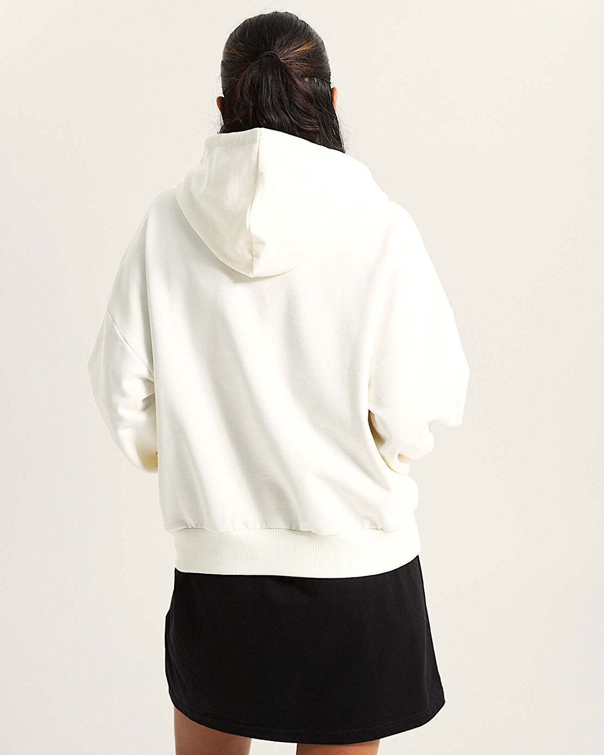 OVAL LOGO RETRO KAPÜŞONLU ÜST