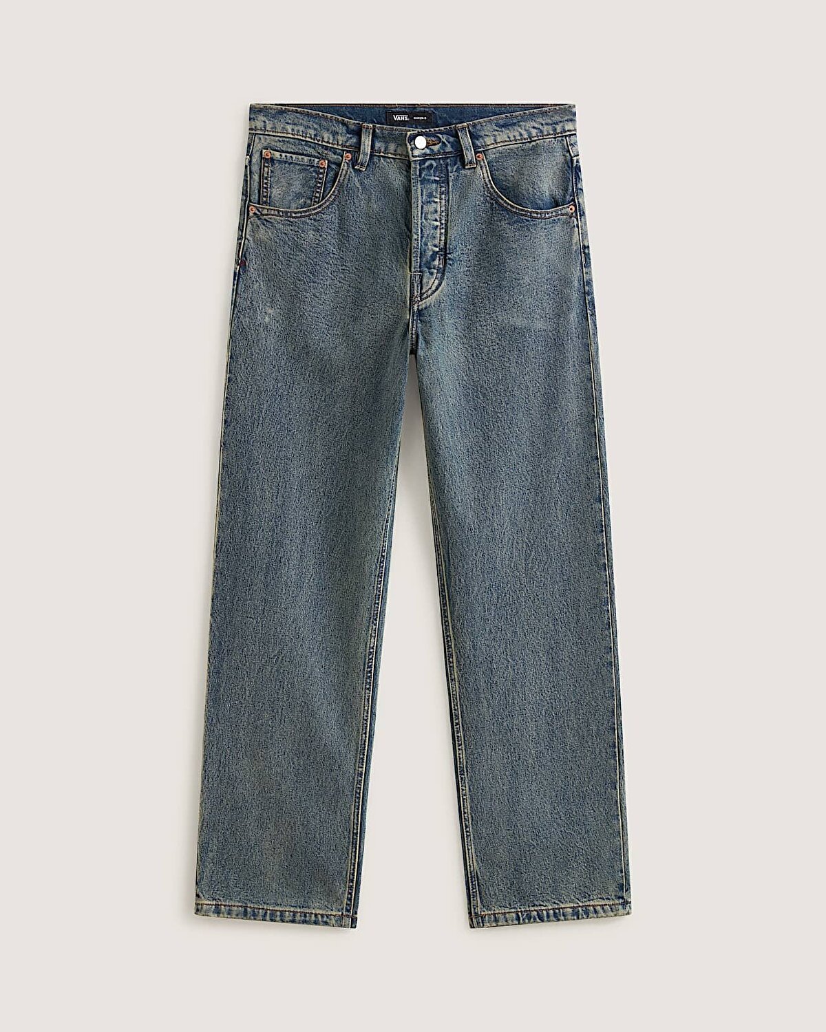 CHECK-5 LOOSE DENIM PANTOLON