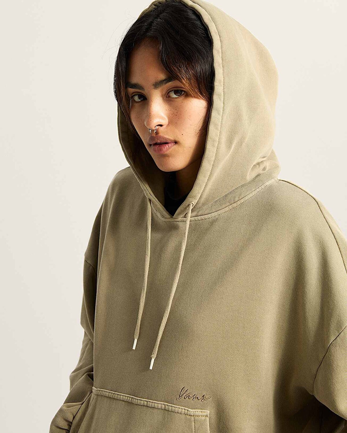 RETRO KAPÜŞONLU ÜST