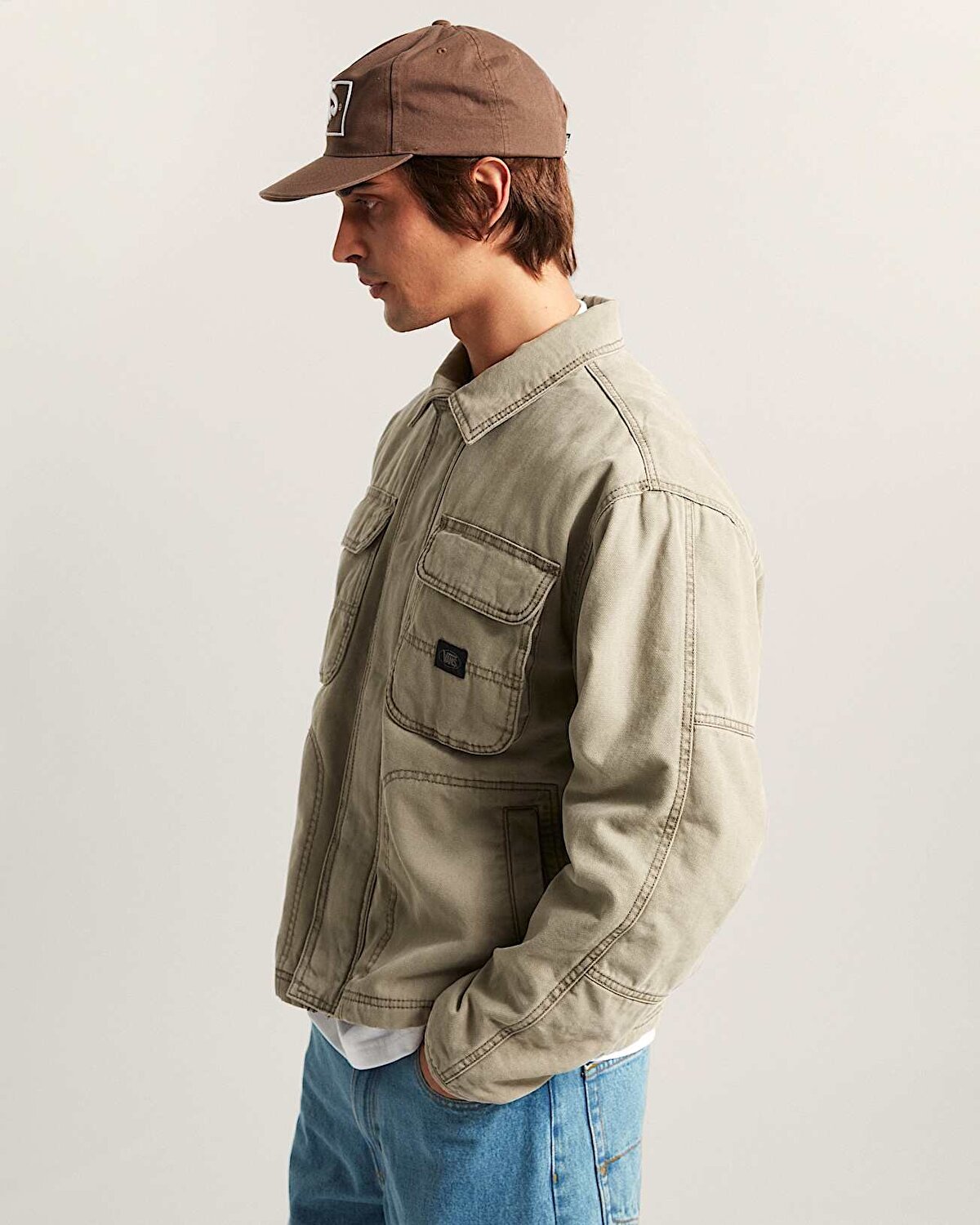 UMBER PIGMENT CANVAS CEKET