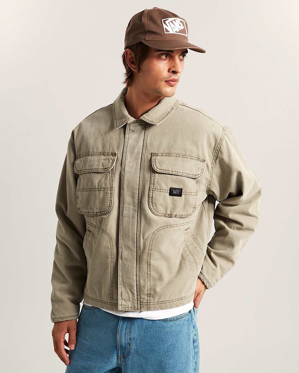 UMBER PIGMENT CANVAS CEKET