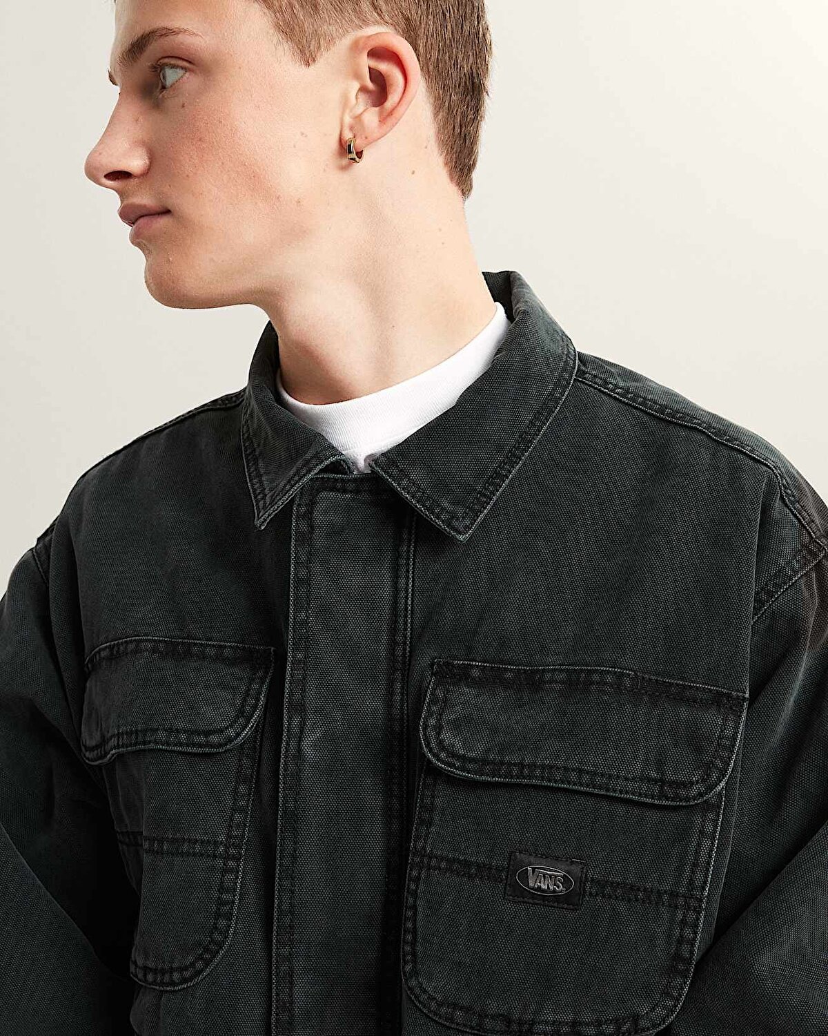 UMBER PIGMENT CANVAS CEKET