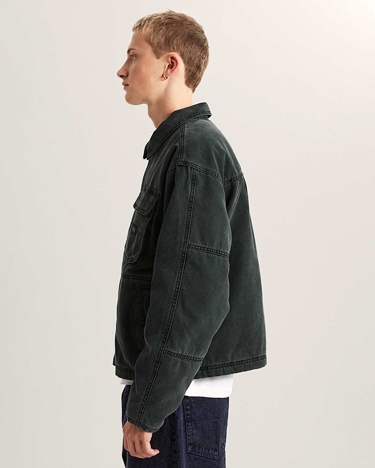 UMBER PIGMENT CANVAS CEKET