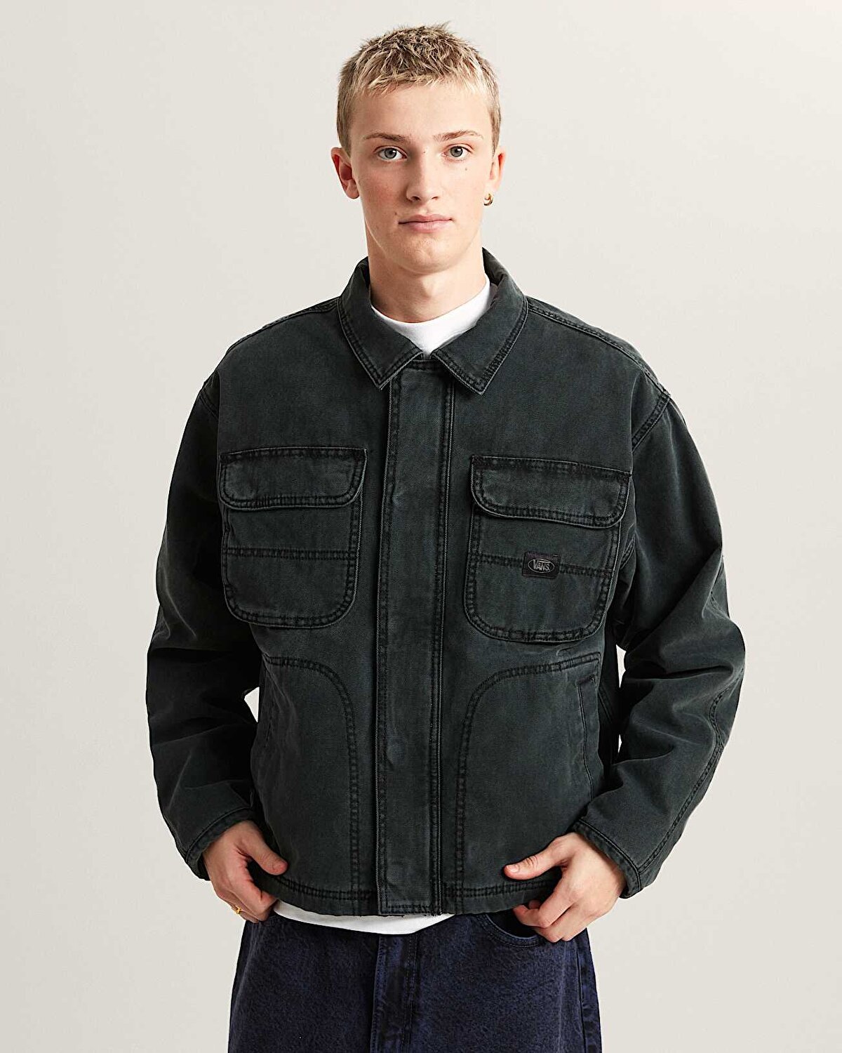 UMBER PIGMENT CANVAS CEKET