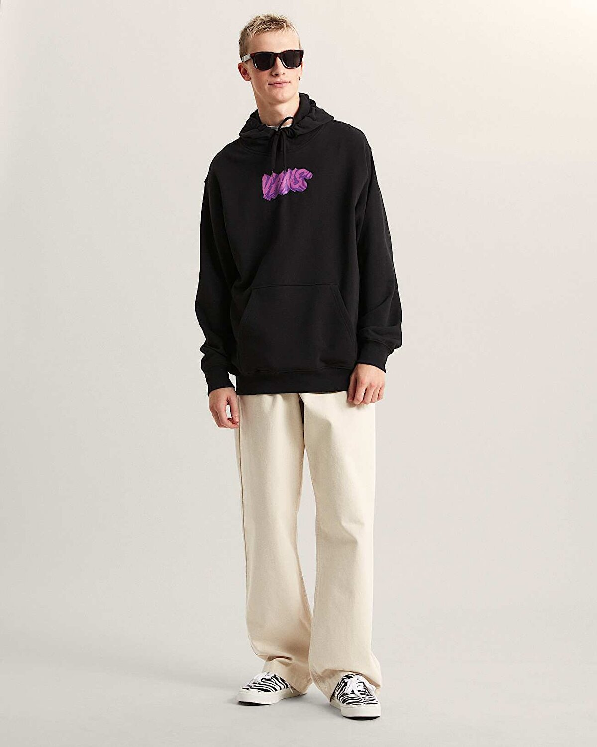 STONE SWIRL LOOSE KAPÜŞONLU ÜST