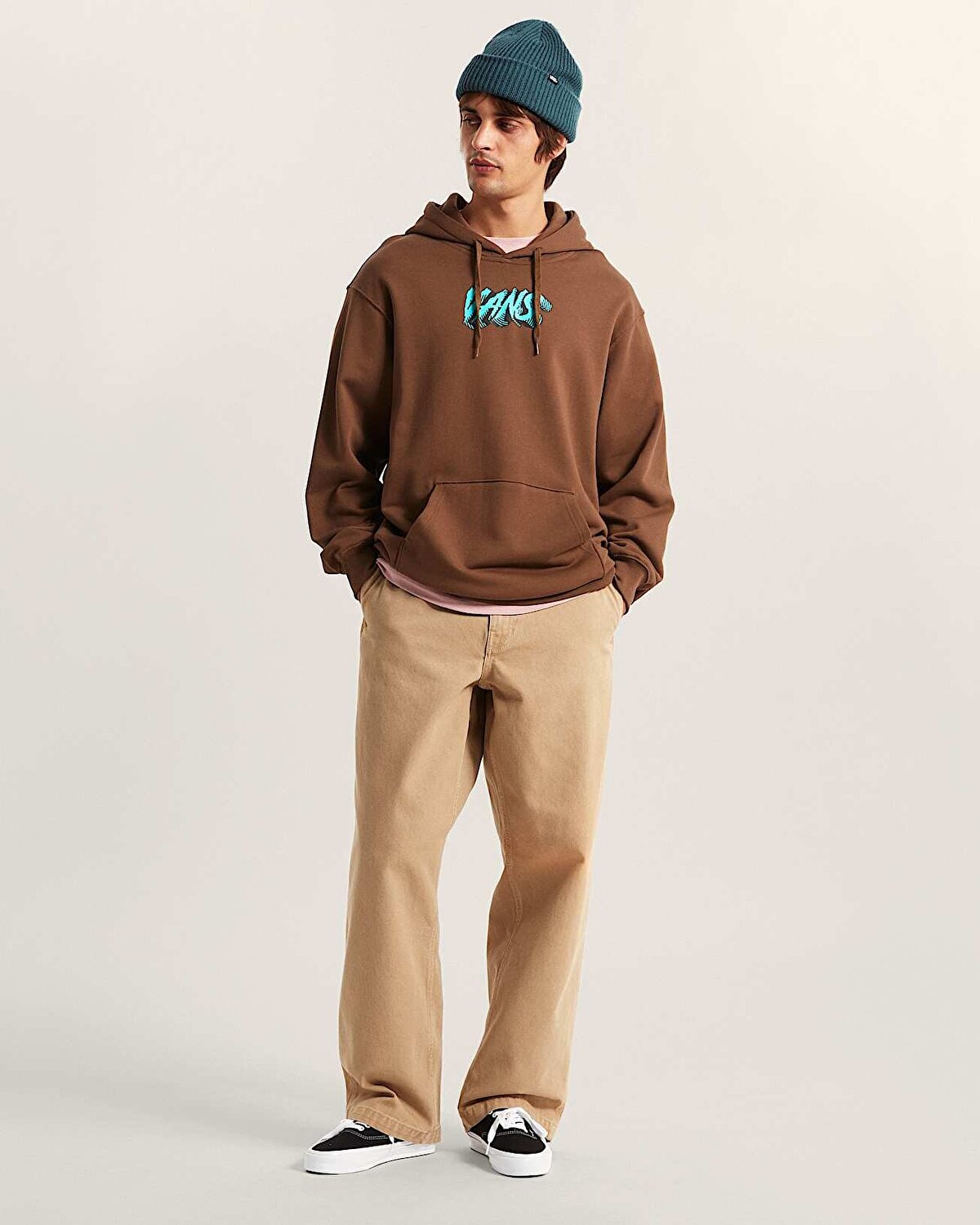 STONE SWIRL LOOSE KAPÜŞONLU ÜST