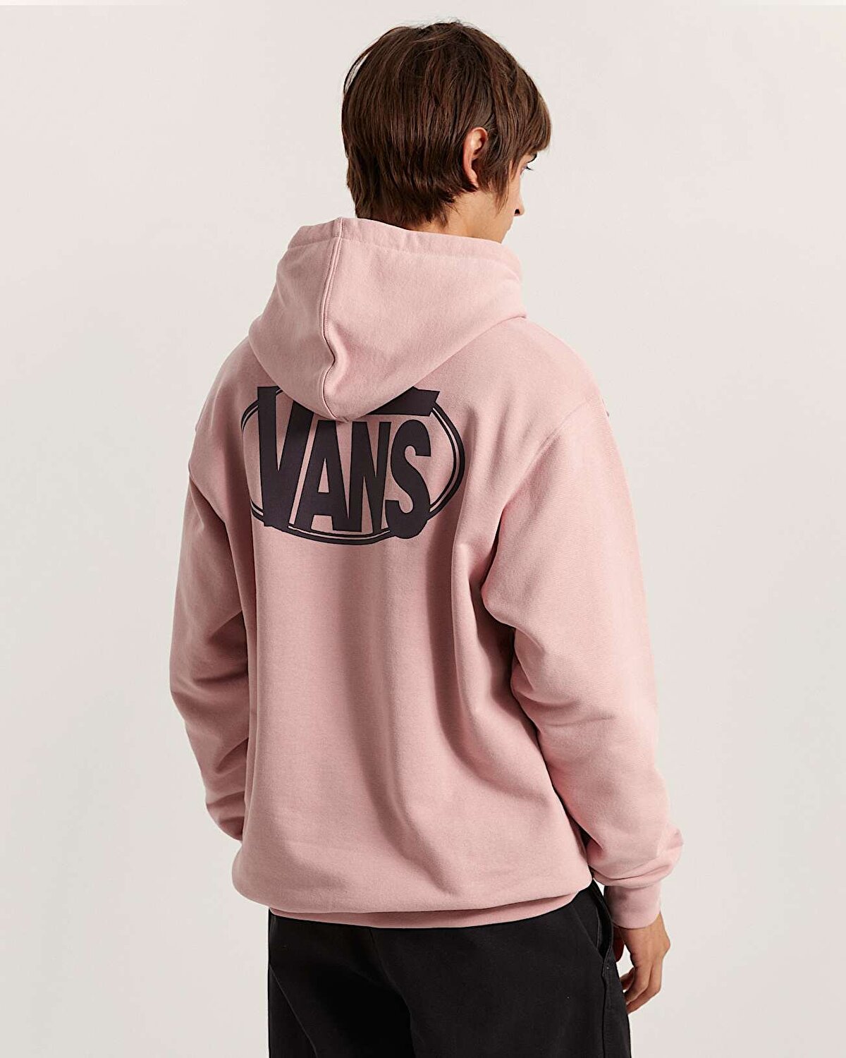 OVAL LOGO LOOSE KAPÜŞONLU ÜST