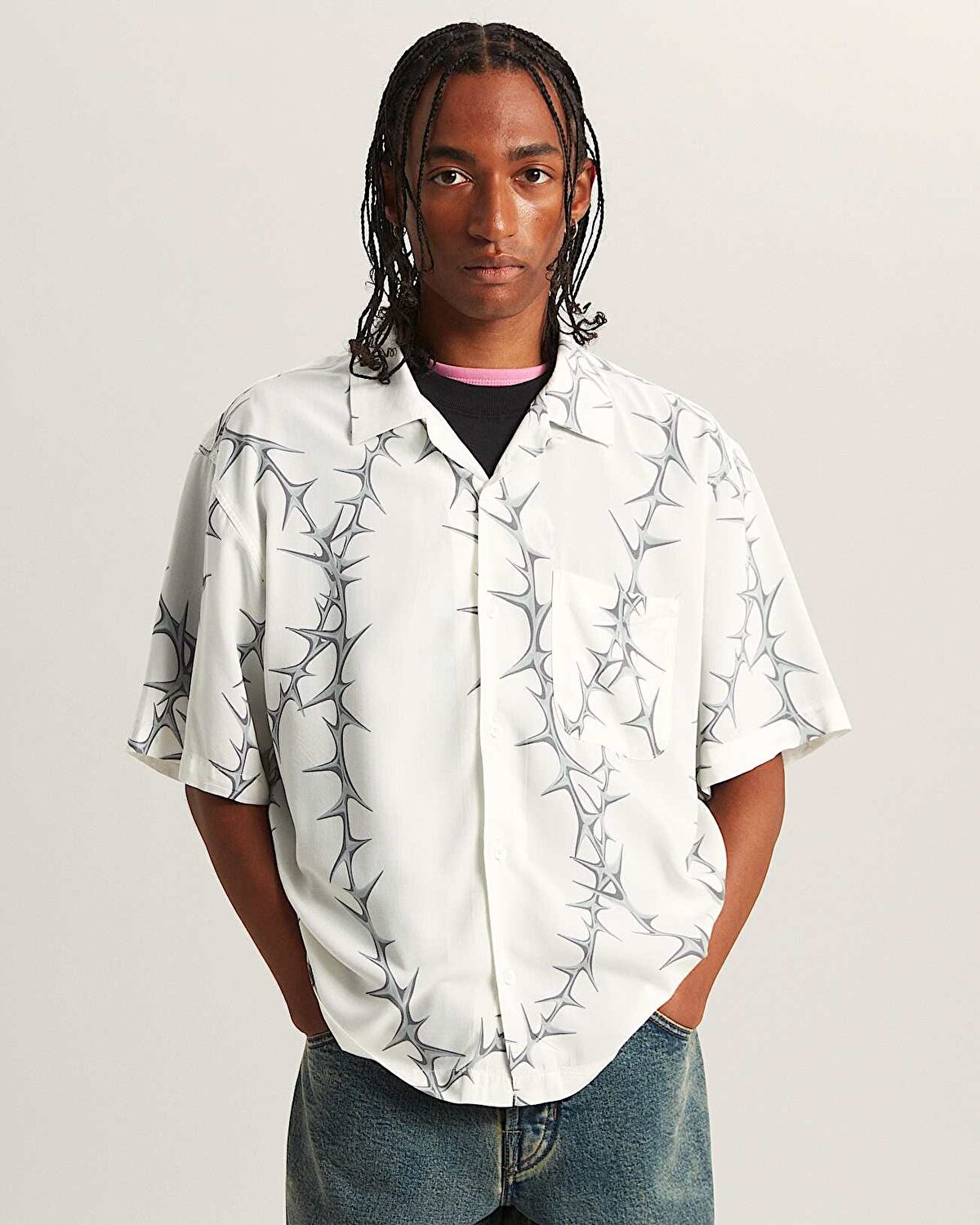 VAN DOREN PRINTED CAMP TİŞÖRT