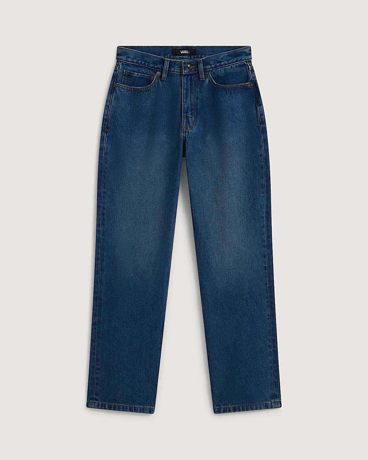 CHECK 5 MID RISE STRAIGHT PANTOLON