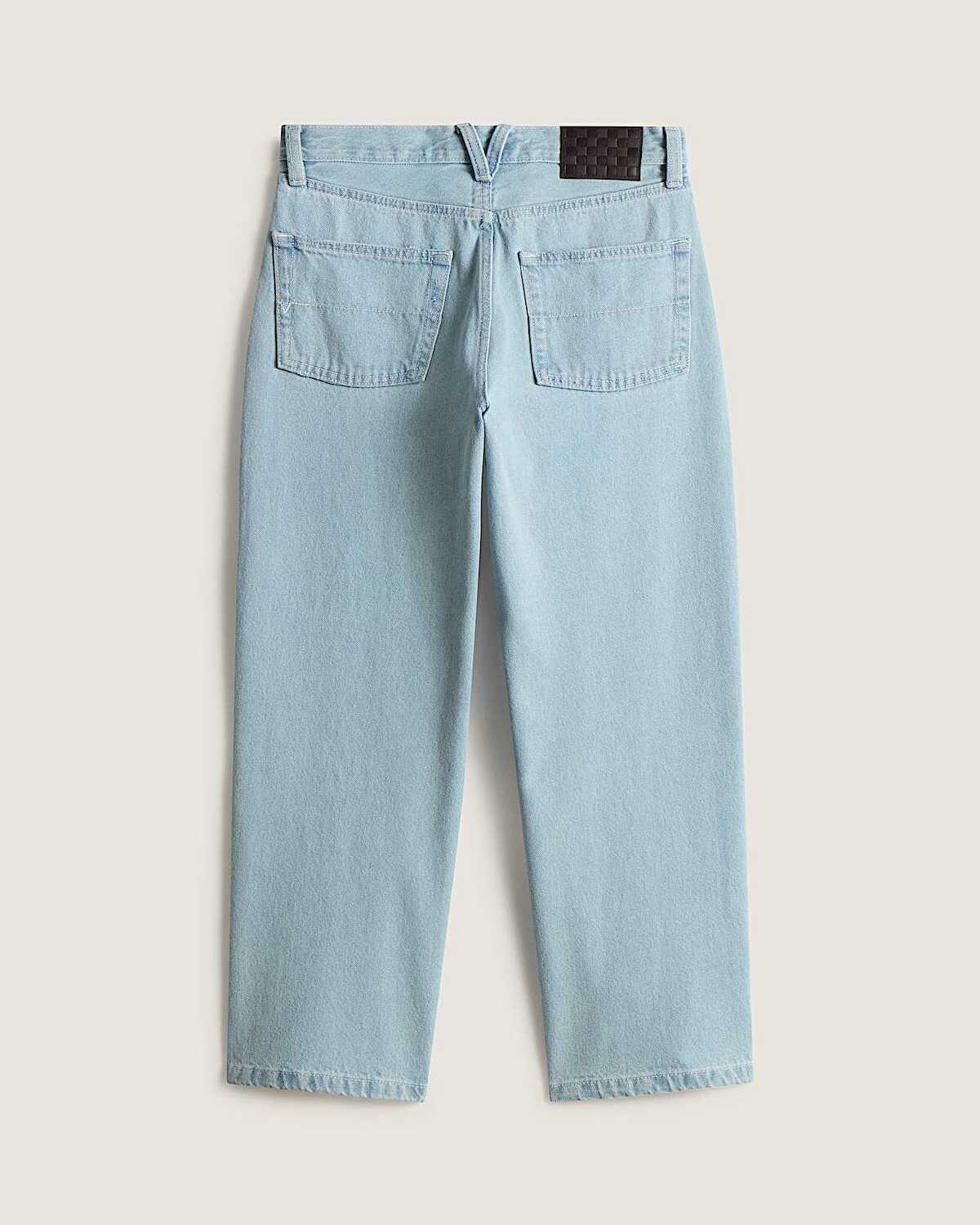 CHECK 5 MID RISE STRAIGHT PANTOLON
