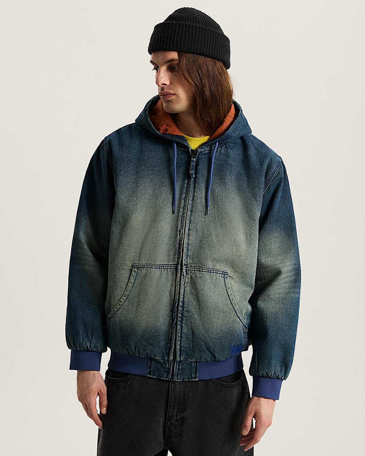 ELI WORKWEAR DENIM FERMUARLI CEKET