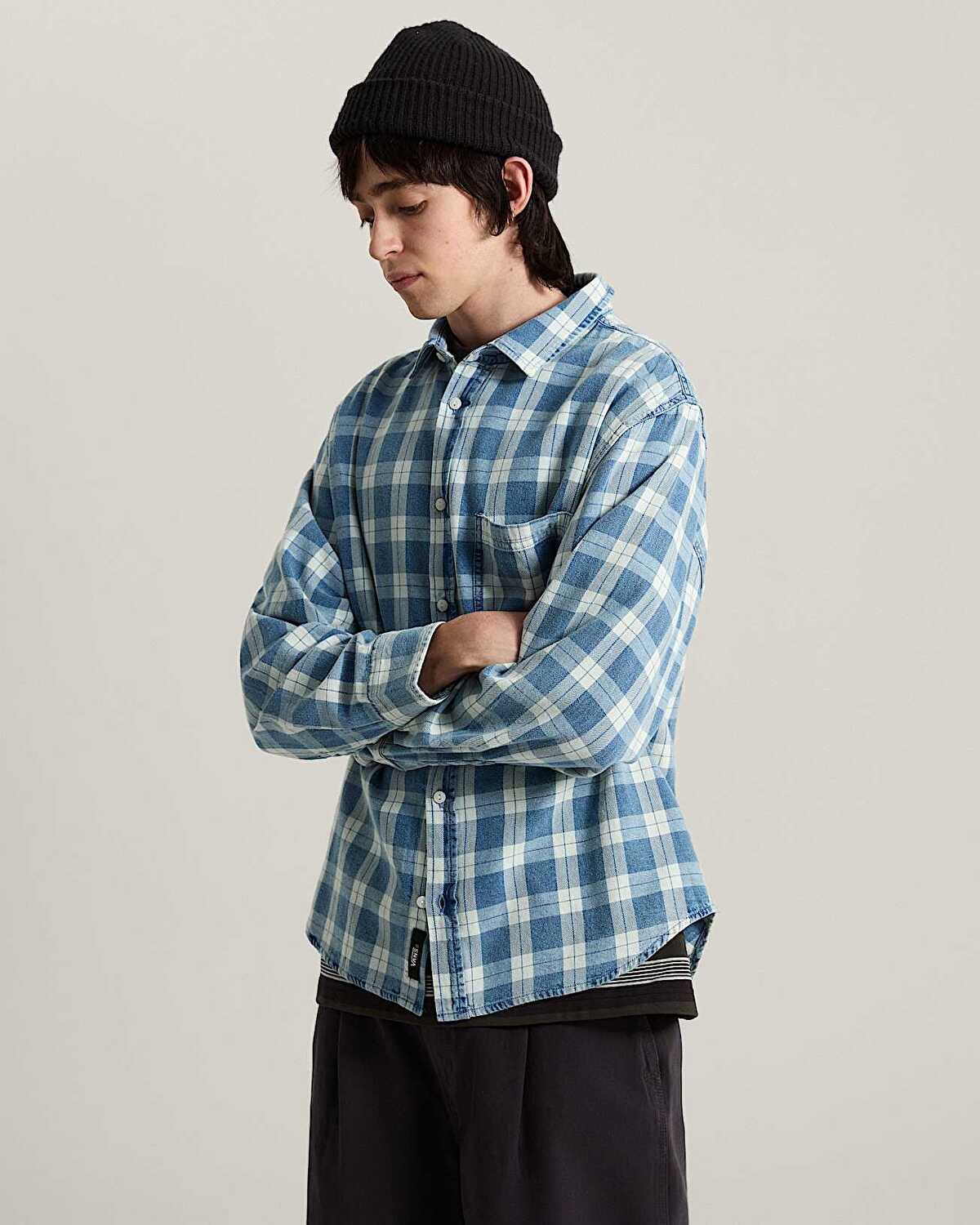 LAWSON VINTAGE INDIGO GÖMLEK
