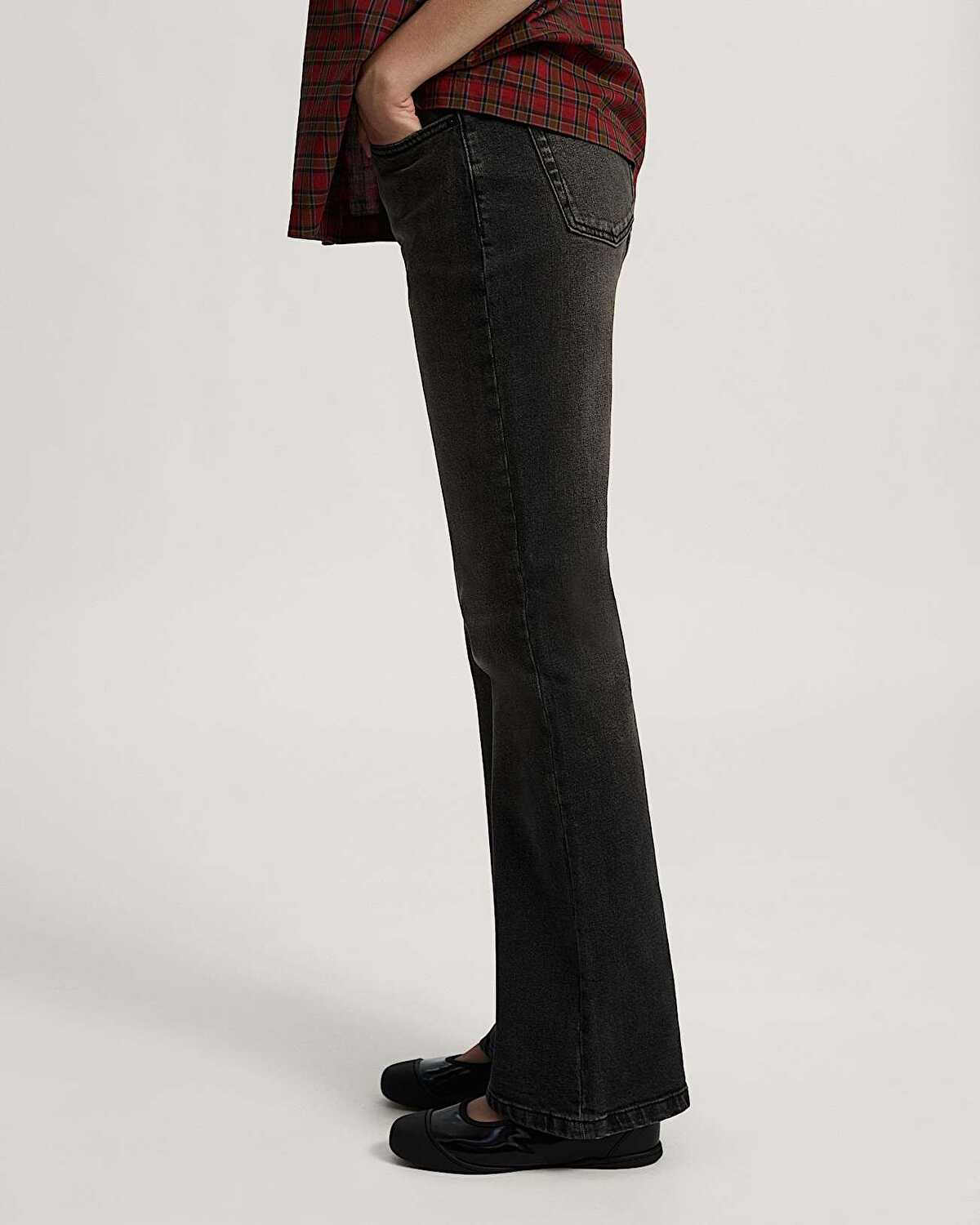 CHECK 5 MID RISE BOOT PANTOLON