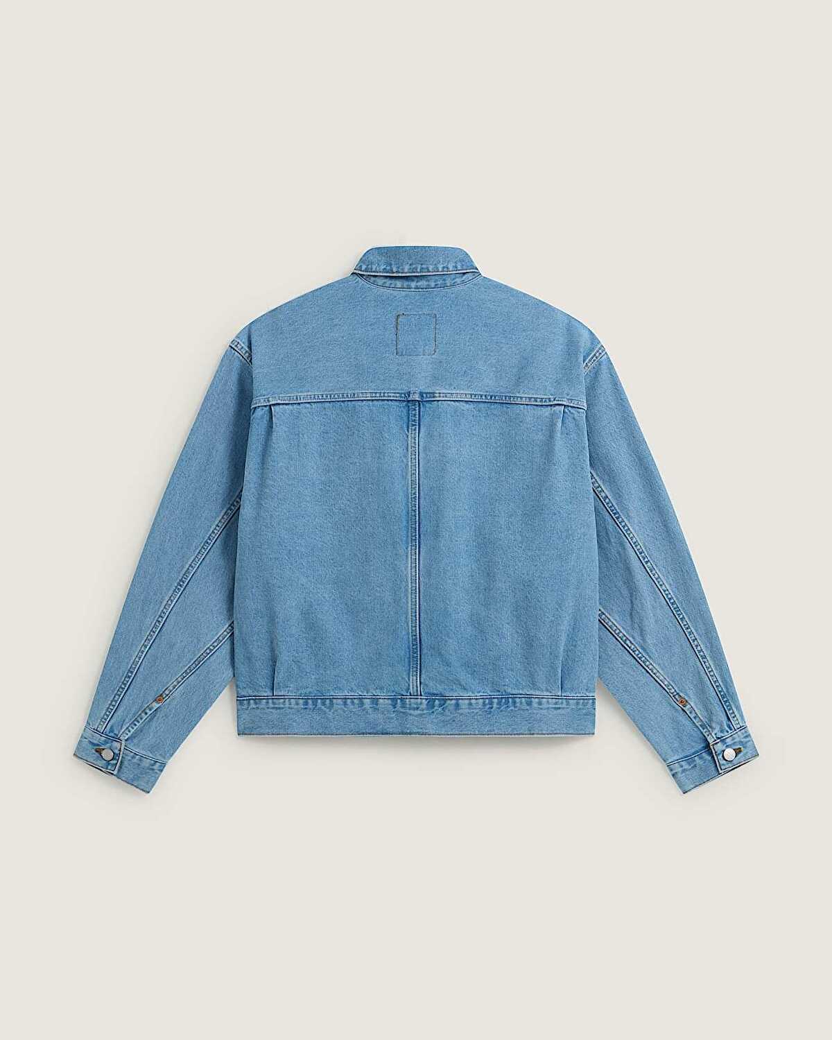 CHECK 5 DENIM TRUCKER CEKET