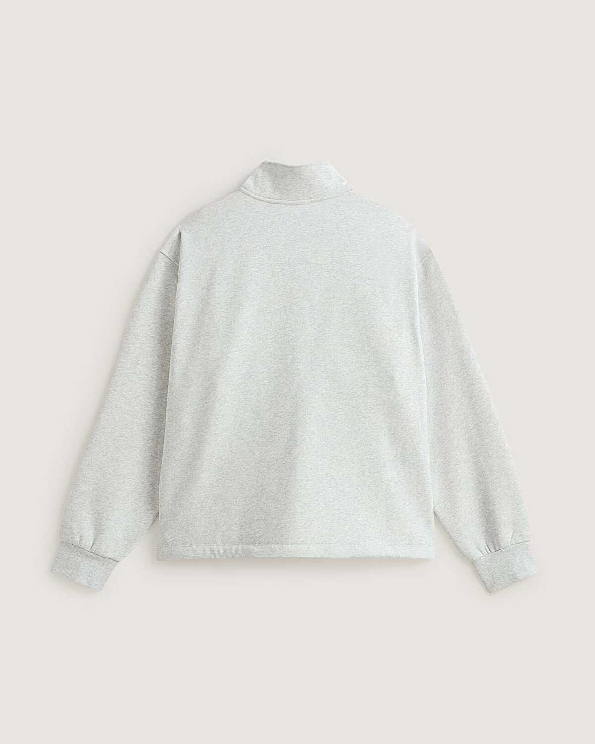 MOCK NECK FERMUARLI SWEATSHIRT