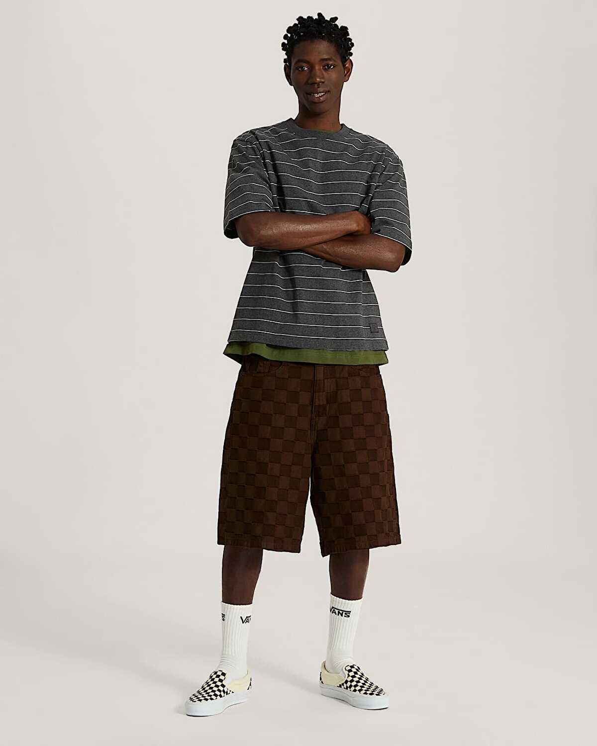 VANS X ROWAN Z STRIPE TİŞÖRT