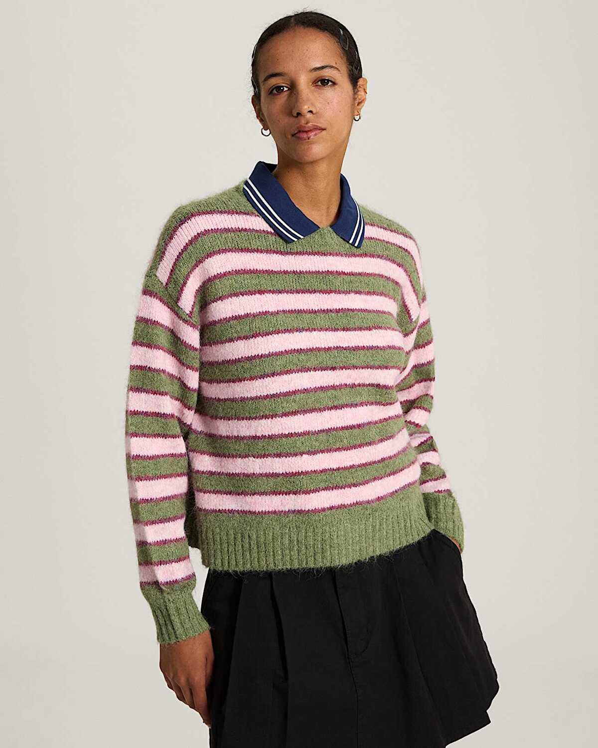 ROLLINS STRIPE KAZAK