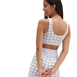MIXED UP GINGHAM BRALETTE