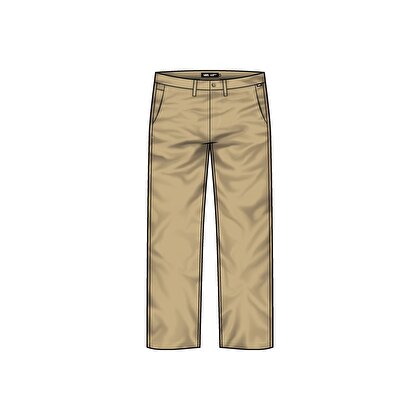 AUTHENTIC CHINO RELAXED PANTOLON Taos Taupe
