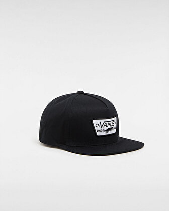 ERKEK FULL PATCH SNAPBACK ŞAPKA True Black