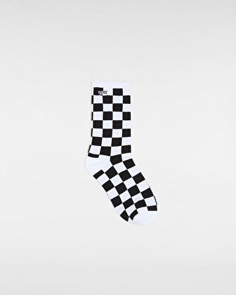 TICKER ÇORAP Black Checkerboard