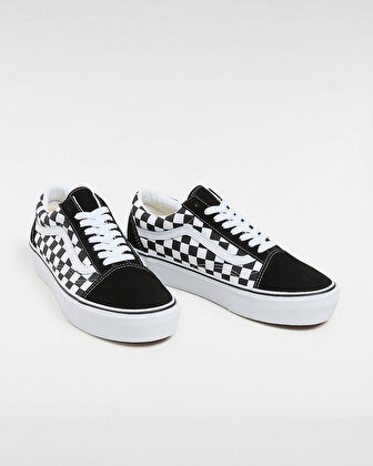 Size 4 black and white vans clearance