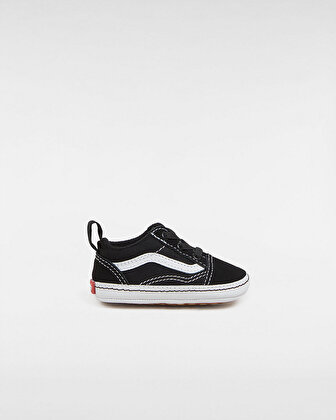 BEBEK OLD SKOOL CRIB AYAKKABI (0-1 YAŞ) Black/True White