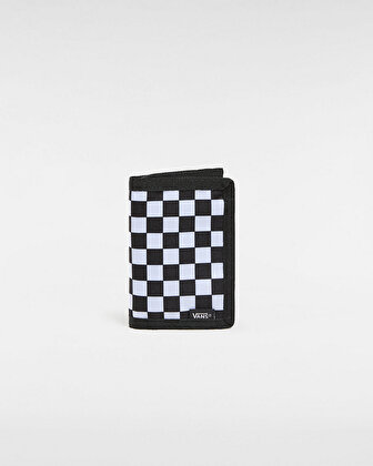 SLIPPED CÜZDAN Black/White Checkerboard