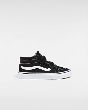 GENÇ SK8-MID REISSUE V AYAKKABI (8- 14+ YAŞ) Black/True White