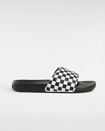 CHECKERBOARD MENS LA COSTA SLIDE-ON TERLİK (Checkerboard) True White/Black