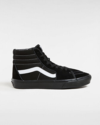 SUET KANVAS SK8 HI AYAKKABI Suede Canvas Black Black True White Vans Turkiye