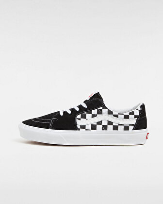 Suede black and white vans sales