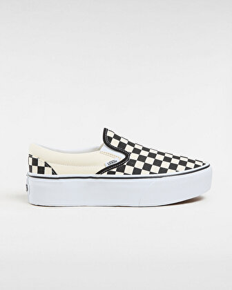 UA CLASSIC SLIP-ON STACKFORM Black/Classic White