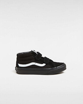 SK8-MİD REİSSUE V ÇOCUK AYAKKABI (4-8 YAŞ) (Canvas & Suede) Blk/Blk