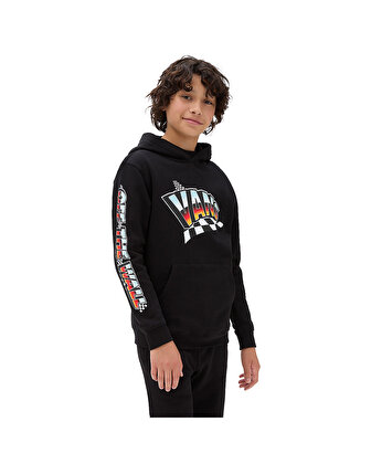 ERKEK ÇOCUK HOLE SHOT PULLOVER KAPÜŞONLU ÜST (8-14 YAŞ) Black