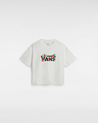 FLEURS OS CROP TİŞÖRT Marshmallow