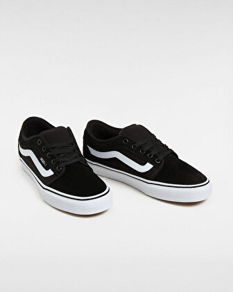 SKATE CHUKKA LOW SIDESTRIPE AYAKKABI Black/White