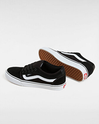 SKATE CHUKKA LOW SIDESTRIPE AYAKKABI Black/White