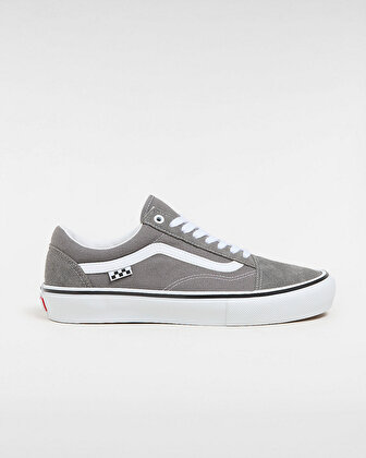 SKATE OLD SKOOL AYAKKABI Pewter/White