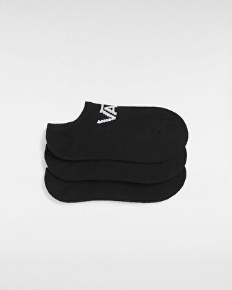 ÇOCUK VANS CLASSIC GÖRÜNMEYEN ÇORAP (3 ÇİFT) Black