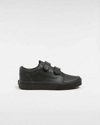 ÇOCUK OLD SKOOL CIRTCIRTLI CLASSIC TUMBLE AYAKKABI (4-8 YAŞ) Black Mono