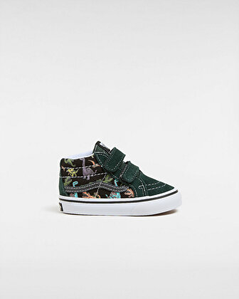 KÜÇÜK ÇOCUK SK8-MID REISSUE CIRTCIRTLI GLOW AYAKKABI (1-4 YAŞ) Multi/True White