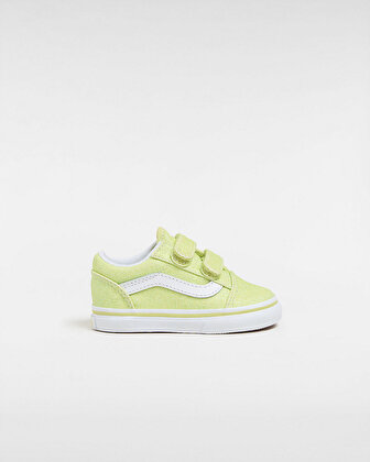 KÜÇÜK ÇOCUK OLD SKOOL CIRTCIRTLI GLITTER AYAKKABI (1-4 YAŞ) Lime Sherb