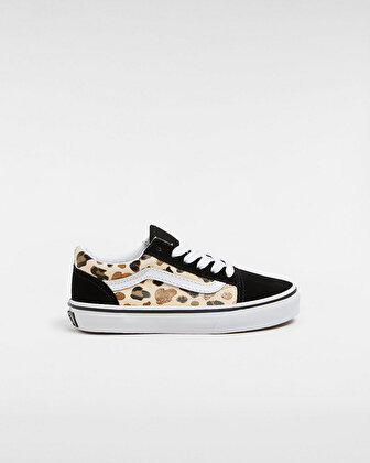 ÇOCUK OLD SKOOL GLITTER AYAKKABI (4-8 YAŞ) Black/Brown