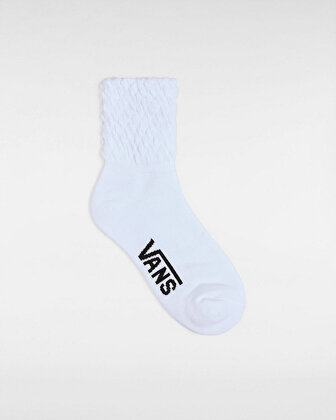 VANS SCRUNCH CREW ÇORAP (1 ÇİFT) White