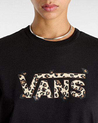 T shirt vans nera donna store