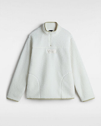 VANS BOXED SHERPA 1/4 FERMUARLI POLAR Marshmallow