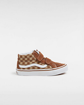 ÇOCUK SK8-MID REISSUE V AYAKKABI (4-8 YAŞ) Brown/True White
