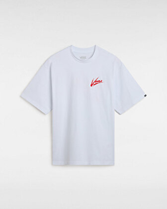 T shirt bianca vans store