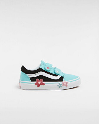 ÇOCUK OLD SKOOL V FLOWER AYAKKABI (4-8 YAŞ) Multi/True White